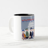 Tasse 2 Couleurs Washington D.C. (Devant gauche)