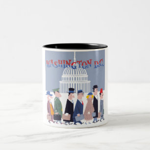 Tasse 2 Couleurs Washington D.C.