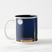 Tasse 2 Couleurs Washington DC la nuit (Gauche)