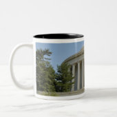Tasse 2 Couleurs Washington, DC. Mémorial Thomas Jefferson (Gauche)