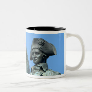 Tasse 2 Couleurs Washington, DC, statue du général George