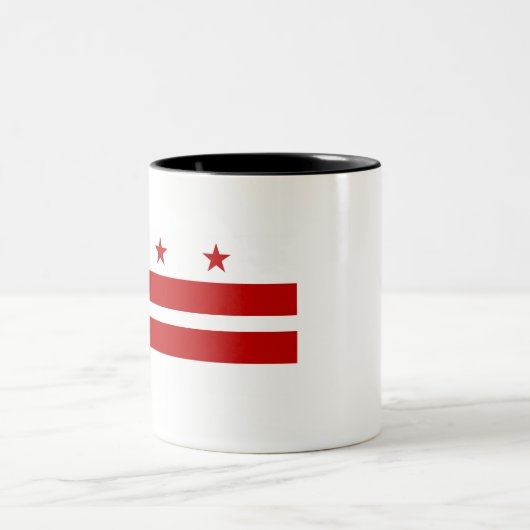 Tasse 2 Couleurs Washington, drapeau de C.C (Centre)