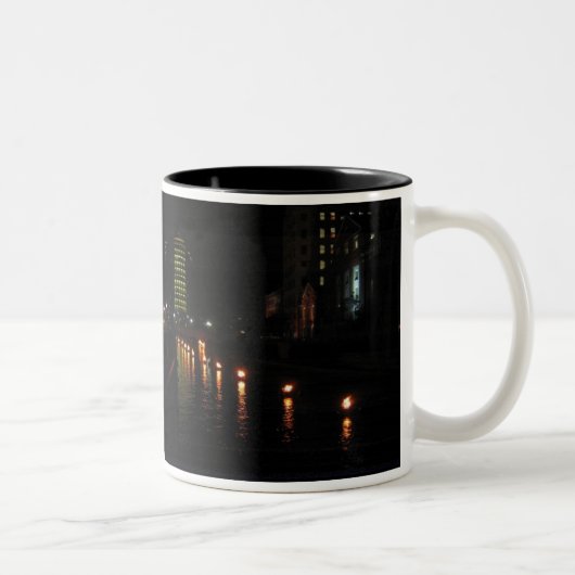 Tasse 2 Couleurs waterfire de providence (Droit)