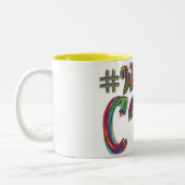 Tasse 2 Couleurs #WEARECUE Musique (Gauche)