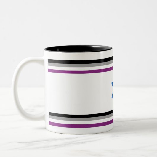 Tasse 2 Couleurs Weatherproof Personalized House Flag (Gauche)