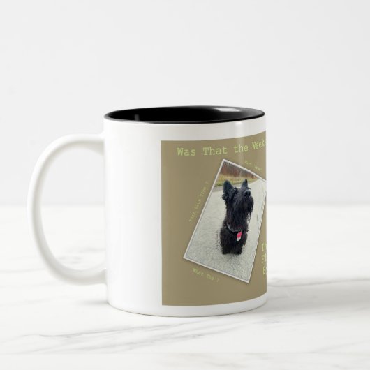 Tasse 2 Couleurs Week-end ... Quel week-end ? (Gauche)