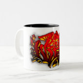 Tasse 2 Couleurs WeideCustom (Devant gauche)