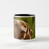 Tasse 2 Couleurs Weimaraner (Centre)