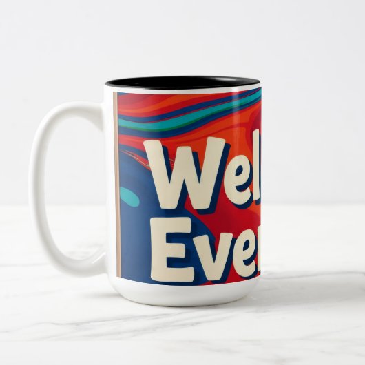 Tasse 2 Couleurs Welcome on (Gauche)