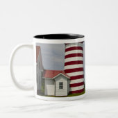 Tasse 2 Couleurs West Quoddy Head Lighthouse State Park est (Gauche)
