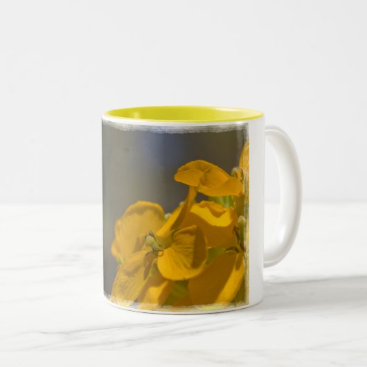 Tasse 2 Couleurs Western Wallflower (Devant droit)
