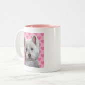 TASSE 2 COULEURS WESTIE À MON COEUR (Devant gauche)