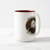 Tasse 2 Couleurs Westie sur canapé (Devant droit)