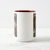 Tasse 2 Couleurs Westie sur canapé (Centre)