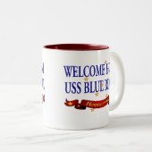 Tasse 2 Couleurs WH USS Blue Ridge 2 (Devant droit)