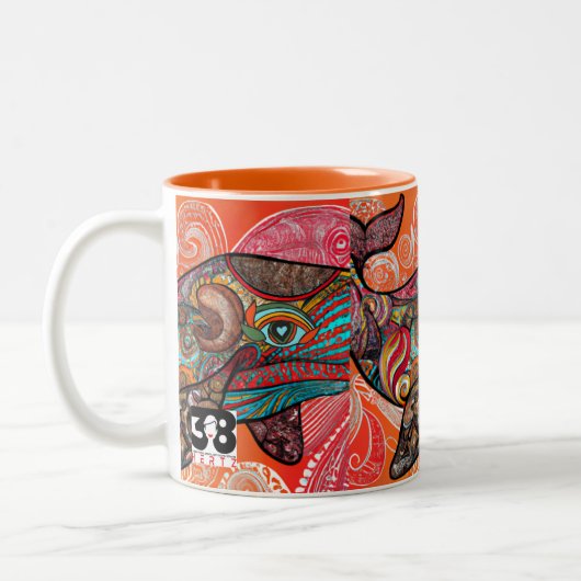 Tasse 2 Couleurs Whale Wow ! (Gauche)