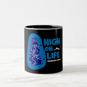 Tasse 2 Couleurs Wharepapa Alpinisme Sud Nouvelle-Zélande