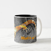Tasse 2 Couleurs What's up ? Leopard-gecko, gecko, cup (Devant droit)