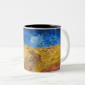 Tasse 2 Couleurs Wheatfield with Crows by Vincent van Gogh (Devant droit)