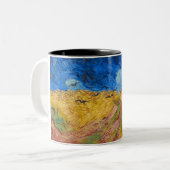 Tasse 2 Couleurs Wheatfield with Crows by Vincent van Gogh (Devant gauche)