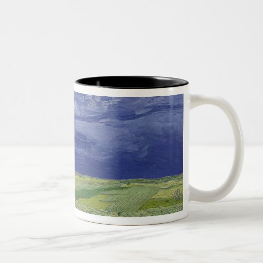 Tasse 2 Couleurs Wheatfields de Vincent van Gogh | sous le nuage (Droit)