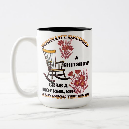 Tasse 2 Couleurs When Life Becomes (Gauche)