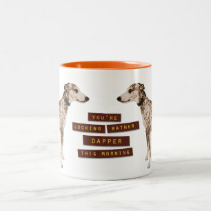 Tasse 2 Couleurs Whippet plutôt pimpant