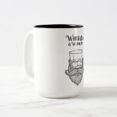 Tasse 2 Couleurs Whiskey & Whiskers (Devant gauche)