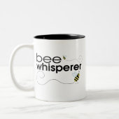 Tasse 2 Couleurs Whisperer d'abeille (Gauche)