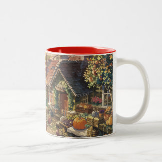 Tasse 2 Couleurs Whispers D'Automne : Un Cottage Cosy Échappe