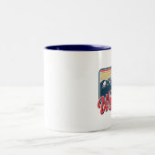 Tasse 2 Couleurs Whistler BC Canada (Centre)