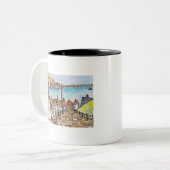 Tasse 2 Couleurs Whitby, Angleterre (Devant gauche)