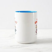 Tasse 2 Couleurs Whos Holding Hands Merry Grinchmas (Centre)