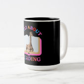 TASSE 2 COULEURS WILD À PROPOS DE LA LECTURE (Devant droit)