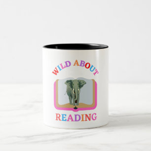 TASSE 2 COULEURS WILD À PROPOS DE LA LECTURE