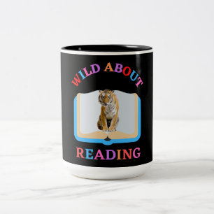 TASSE 2 COULEURS WILD À PROPOS DE LA LECTURE