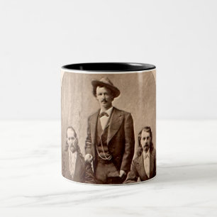 Tasse 2 Couleurs Wild Bill Hickok - le Texas Jack - Buffalo Bill