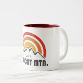 Tasse 2 Couleurs Wildcat Mountain New Hampshire (Devant droit)