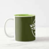 Tasse 2 Couleurs Wildcat River New Hampshire Kayak (Gauche)