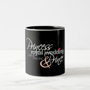 Tasse 2 Couleurs William & Kate Mariage royal