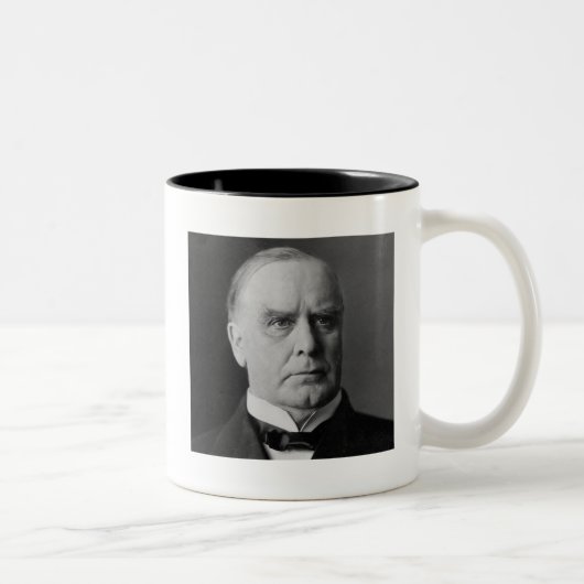Tasse 2 Couleurs William Mckinley 25 (Droit)