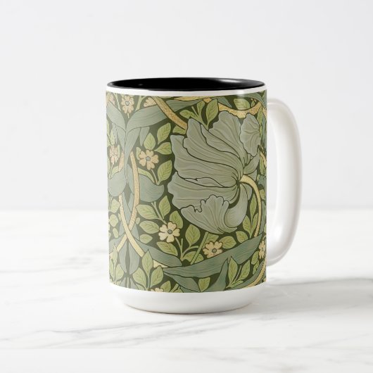 Tasse 2 Couleurs William Morris (Devant droit)
