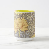 Tasse 2 Couleurs William Morris Chrysanthemum Fleurs maman (Centre)