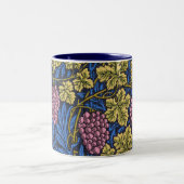 Tasse 2 Couleurs William Morris Grapevine (Vignes) Motif (Centre)
