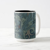 Tasse 2 Couleurs William Morris Orchard Art Motif (Devant droit)