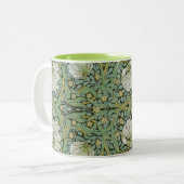Tasse 2 Couleurs William Morris - Pimprenelle (Devant gauche)