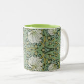 Tasse 2 Couleurs William Morris - Pimprenelle (Devant droit)