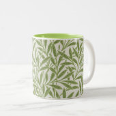 Tasse 2 Couleurs William Morris Willow motif (Devant droit)