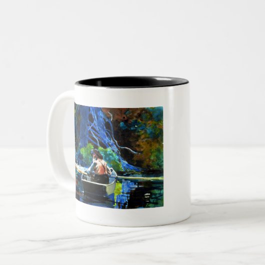 Tasse 2 Couleurs Winslow Homer The Adirondack Guide (Devant gauche)
