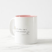 Tasse 2 Couleurs WireFoxTerrierBrotherJaune (Devant gauche)